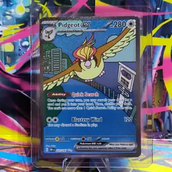 Pidgeot ex 225/197 Obsidian Flames Special Illustration Rare Pokemon Card - NM⭐⭐ - Image 1