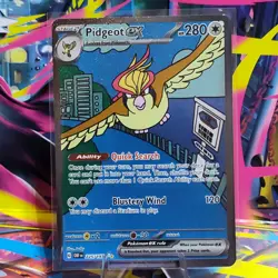 Pidgeot ex 225/197 Obsidian Flames Special Illustration Rare Pokemon Card - NM⭐⭐ - Image 3