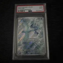 2025 POKEMON JTG EN-JOURNEY TOGETHER ILLUSTRATION RARE #161 ARTICUNO PSA 9 - Image 1
