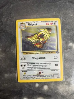 Pokemon TCG 1999 Pidgeot Jungle 8/64 Holo Unlimited Holo Rare MP - Image 1