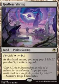 Godless Shrine Edge of Eternities EOE 254 MTG Foil NM - Image 1