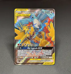 Pokemon TCG: Moltres & Zapdos & Articuno GX 66/68 -Full Art - Hidden Fates- *NM* - Image 1