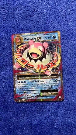 Pokemon Mega M Slowbro EX 27/108 XY Evolutions Ultra Rare Holo Card - Image 1