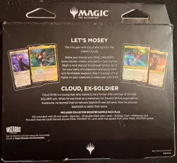 Magic the Gathering, Final Fantasy Commander Deck, Limit Break Cloud, Ex-Soldier - Image 2