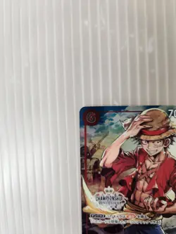 One Piece Card Game Monkey D Luffy P-001 P Promo Parallel Championship Set - Image 4