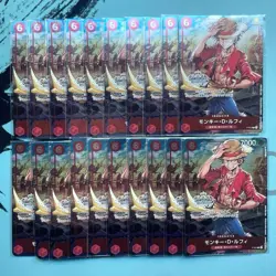 ONE PIECE Card Monkey D. Luffy Championship 2022 P-001 Promo Set of 20 Japanese - Image 2