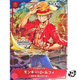 Monkey D Luffy P-001 (Promo) 2022 Championship Set ONE PIECE Card Game Japanese - Image 1