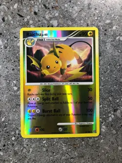 Pokemon TCG Cards Raichu 8/100 Stormfront Reverse Holo Rare - Image 1