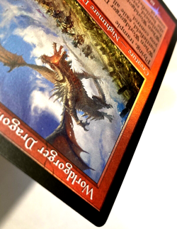 MTG Worldgorger Dragon *RETRO FRAME FOIL* Dominaria Remastered 334 NM - Image 5