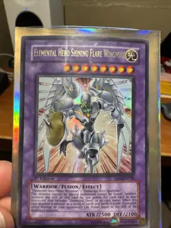 Elemental Hero Shining Flare Wingman 1st Edition Yu-Gi-Oh TCG EEN-EN036 - Image 1