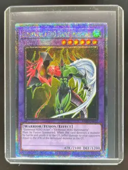2024 Yu-Gi-Oh! 1st Edition Elemental HERO Flame Wingman Ultimate Rare RA03-EN152 - Image 1