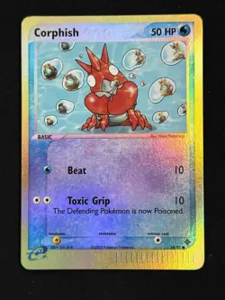 Corphish #54/97 - Pokemon TCG - EX Dragon - Reverse Holo - NM - Image 1