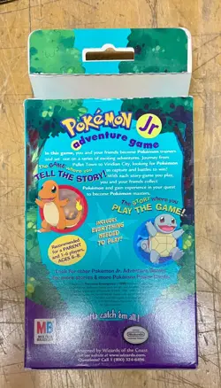 POKEMON JR ADVENTURE GAME 1999 NEW NINTENDO WIZARD PIKACHU VINTAGE CARDS - Image 3