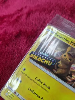 Pokemon TCG Detective Pikachu SM190 Promo Trading Card Sealed - Image 2