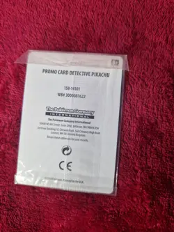 Pokemon TCG Detective Pikachu SM190 Promo Trading Card Sealed - Image 3