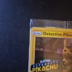 Detective Pikachu Holo SM190 Promo Sealed Pokemon Card Mint - Image 2