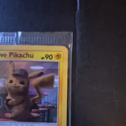 Detective Pikachu Holo SM190 Promo Sealed Pokemon Card Mint - Image 3