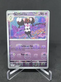 Pokemon Gothorita TCG Card White Flare Sv: 042/086 Master Ball Reverse Holo - Image 1