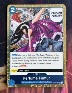 Perfume Femur OP07-057 R 500 Years in the Future One Piece Card TCG NM English - Image 1