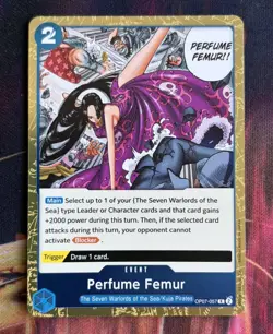 Perfume Femur OP07-057 R 500 Years in the Future One Piece Card TCG NM English - Image 2