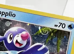 Popplio 39/149 Cosmos Holo HD Swirl 2016 Sun & Moon Base Set Pokemon Card LP - Image 2