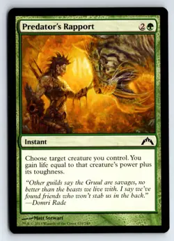 Predator's Rapport - Gatecrash - Image 1