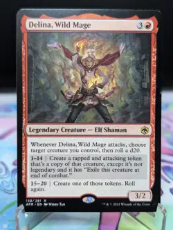 MTG Adventures in the Forgotten Realms - Delina, Wild Mage 138 Regular - Image 1