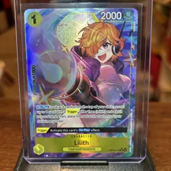 Lilith OP13-113 Alt Art R Carrying On His Will One Piece Card Game English - Image 1