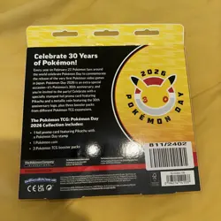 Pokemon TCG: Pokemon Day 2026 Collection x2 - 30th Anniversary Promo - IN HAND - Image 2