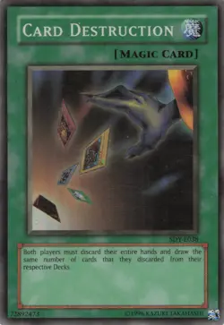 Yugioh Card Destruction SDY-E038 Super Rare LP - Image 1