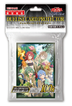 Konami Yugioh Duelist Card Protector The Chronicles Spirit Charmers 100PCS NEW - Image 1