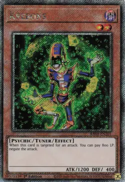 Yugioh Krebons RA03-EN201 - Platinum Secret Rare - Image 1
