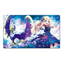 Lillie Board Game Pokemon Table Playmat PTCG TCG CCG Pad Trading Card Games Mat - Image 1