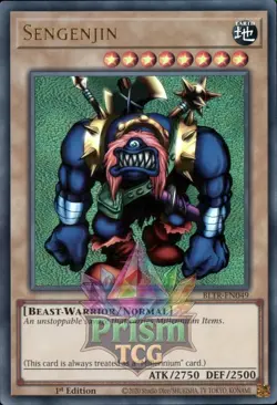 1st ed Sengenjin ultra rare BLTR-EN049 Yugioh - Image 1