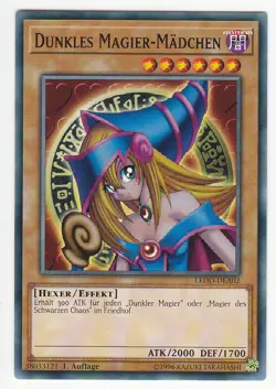 Yu-GI-OH Dunkles Magier Madchen common LEDD-DEA02 NEU! - Image 1