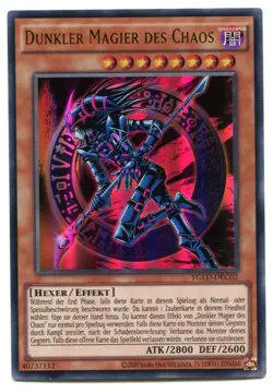 Yu-GI-OH Dunkler Magier des Chaos Ultra Rare YGLD-DEC02 - Image 1