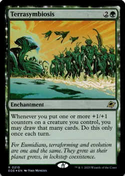 Terrasymbiosis FOIL 210 R Edge of Eternities NM MTG - Image 1