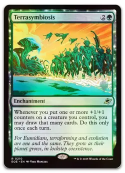 Terrasymbiosis #210 (Foil) (NM) Edge of Eternities PPEOE Magic MTG - Image 1