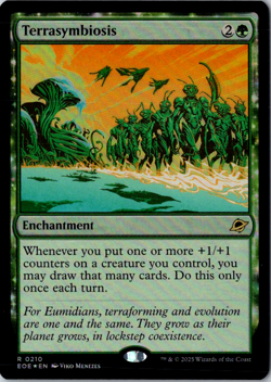 Terrasymbiosis R Edge of Eternities 210 FOIL Near Mint - Image 1