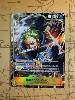Roronoa Zoro (Alt Art ) ST29-014 Starter Deck 29 Egghead Foil R - Image 1