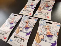 5x One Piece OP-05 Awakening of the New Era OP05 Sleeved Blister Booster Packs - Image 3