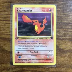 Pokemon TCG Charmander Team Rocket 1st Edition 50/82 LP/NM - Image 1