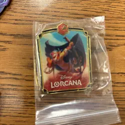 Disney Lorcana Azurite Sea League Tigger Pin, 2 Lore counters - Image 2