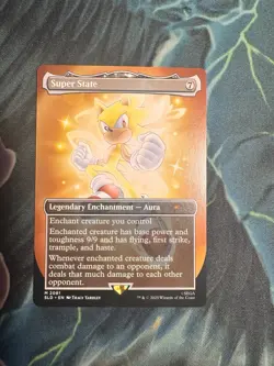 Super State 2081 Secret Lair Drop Sonic: Friends and Foes Non-Foil MTG NM - Image 1