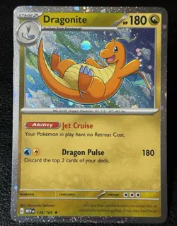 Dragonite 149/165 Cosmos Holo - Sam's Club Exclusive Promo - Pokemon TCG: 151 NM - Image 1