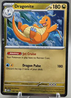 Dragonite 149/165 Cosmos Holo - Sam's Club Exclusive Promo - Pokemon TCG: 151 NM - Image 1