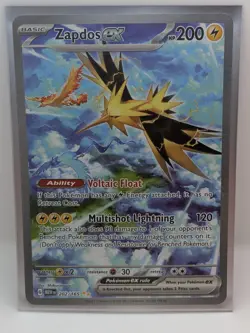 Pokemon SV: Scarlet and Violet 151 Zapdos ex - 202/165 (SIR) #202/165 Holo NM - Image 2