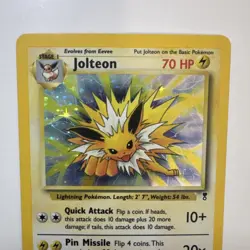 Jolteon - 14/110 -Pokemon Jungle Unlimited Holo Rare Card - Image 2
