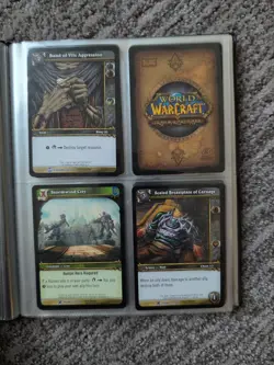 World Of Warcraft Trading Card Game Binder Rares, Loot Cards, Hero Cards Lot - Image 3