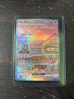 Pokemon Mew ex 053 Sv: Scarlet & Violet Promo Full Art Holo Promo Card - Image 1